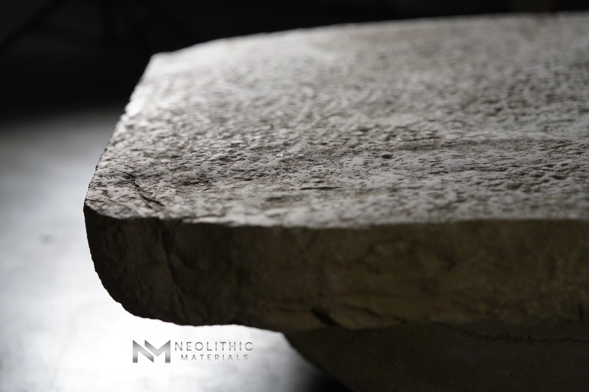 Antique Italian Limestone Table Top - Image 8